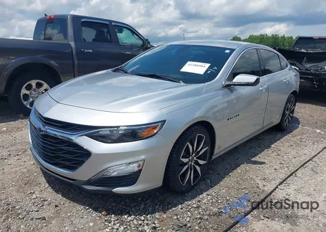 2020 Chevrolet Malibu Fwd Rs из США, поврежденный, VIN 1G1ZG5STXLF078755
